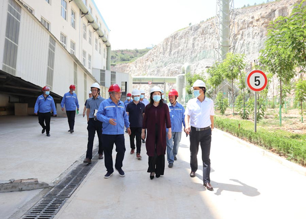 銅川市委常委、副市長(zhǎng)劉麗蒞臨三秦環(huán)保下屬德威公司檢查指導(dǎo)工作_副本.jpg